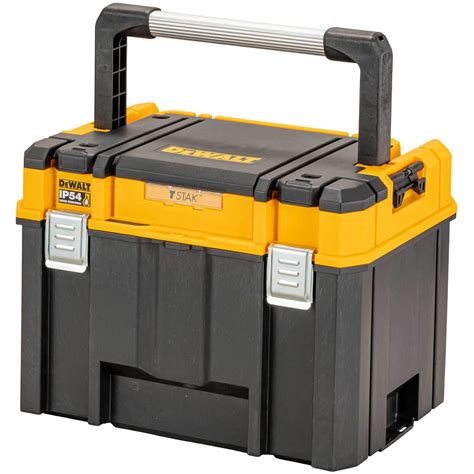 insulated deep metal boxes|DEWALT TSTAK Tool Box, Deep, Long Handle, Extra .